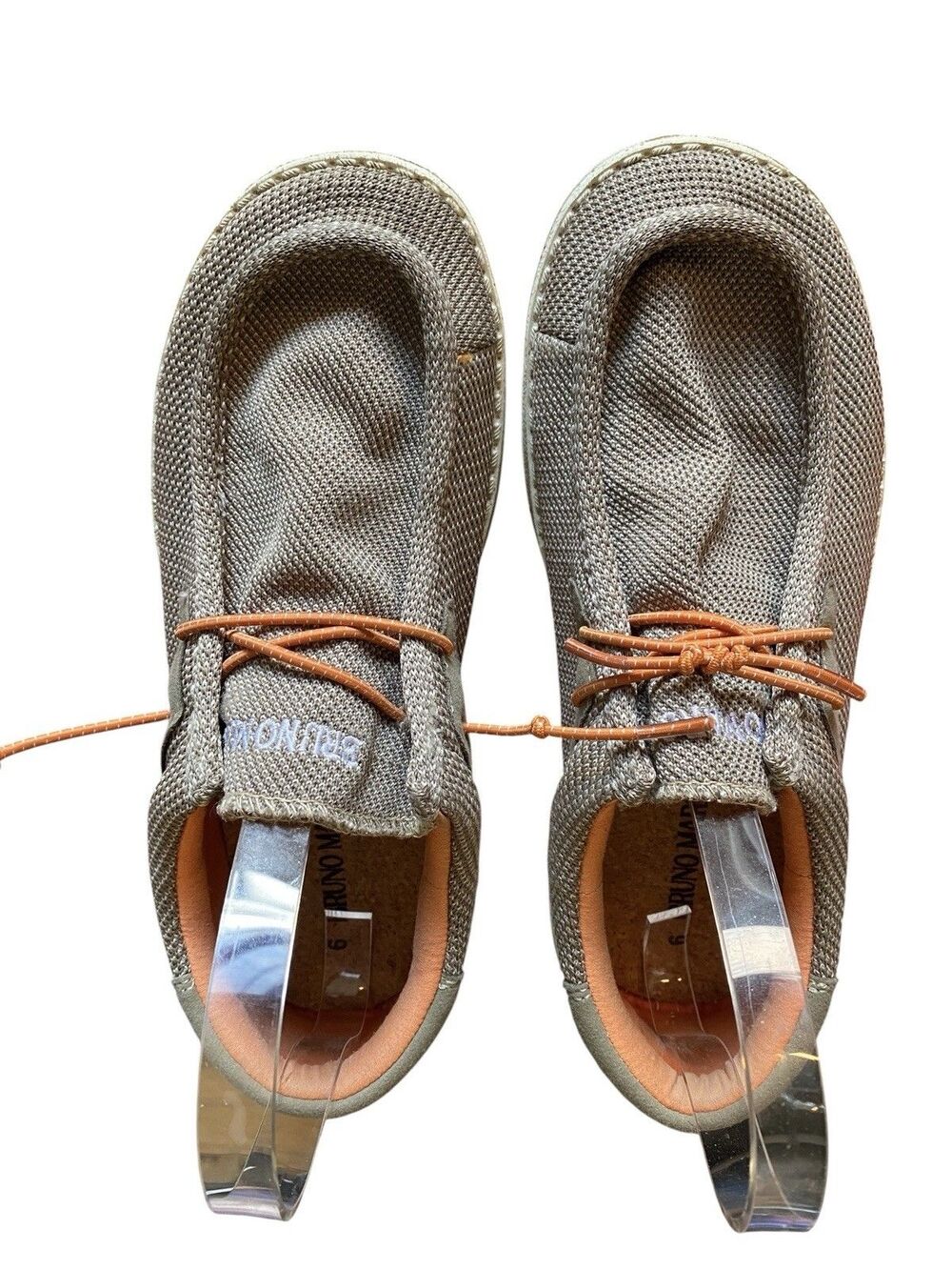 Bruno Marc Unisex Casual Lightweight Loafer Shoes Khaki Size 6